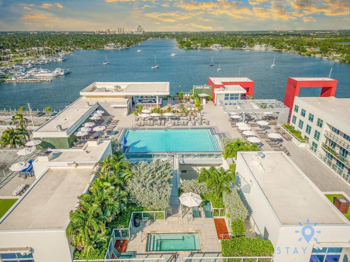 Hollywood Beach Broad - Walk - Gym - Amazing Pool Eksteriør billede