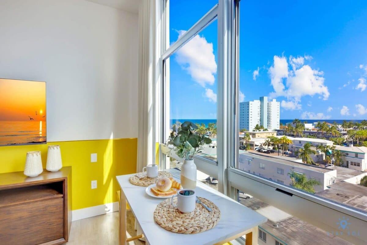 Hollywood Beach Broad - Walk - Gym - Amazing Pool Eksteriør billede